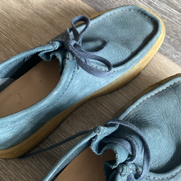 Men’s size 9 Clark’s original wallabee chukka in Teal - Picture 16 of 17